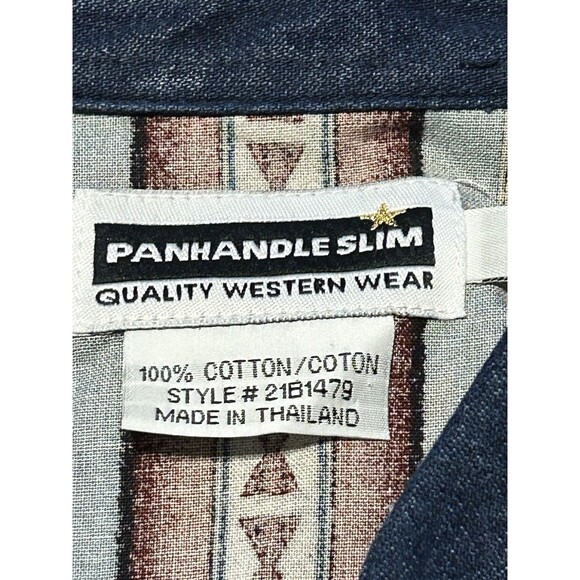 Vintage Panhandle Slim Western Vest Women’s M Southwest Aztec Concho Buttons - Picture 3 of 6